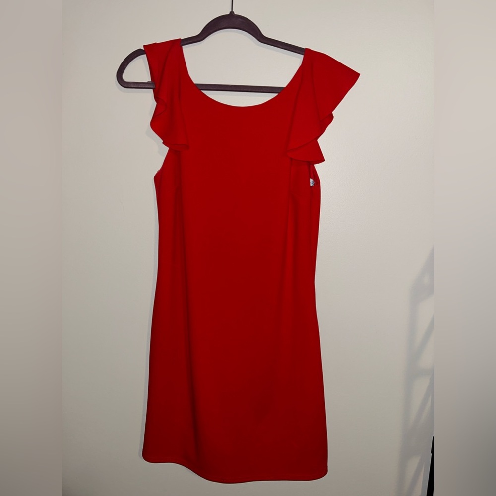 She+Sky Red Cocktail Dress Size L